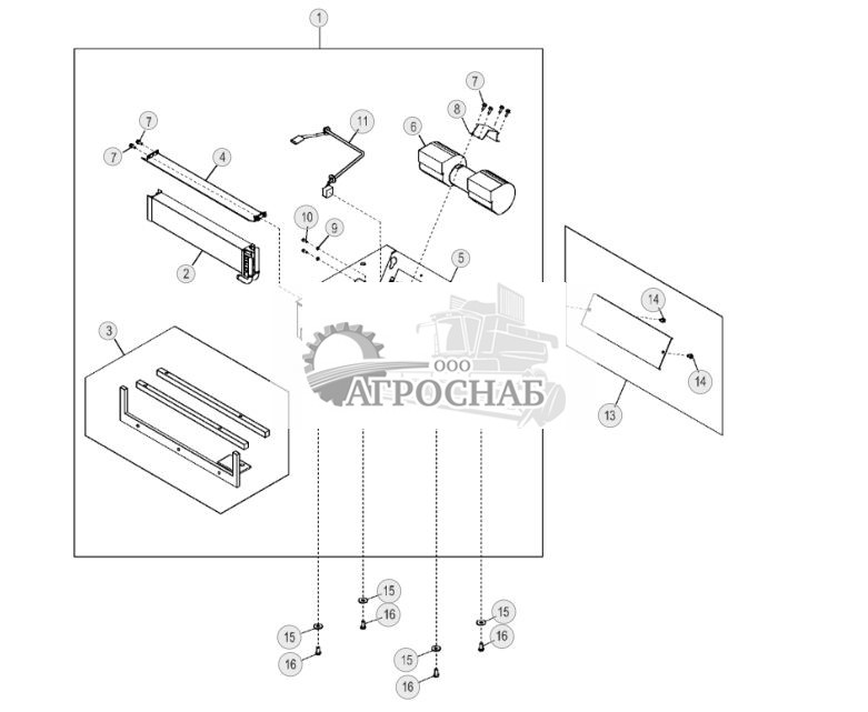 Обогреватель кабины, под сиденьем - ST26409 357.jpg